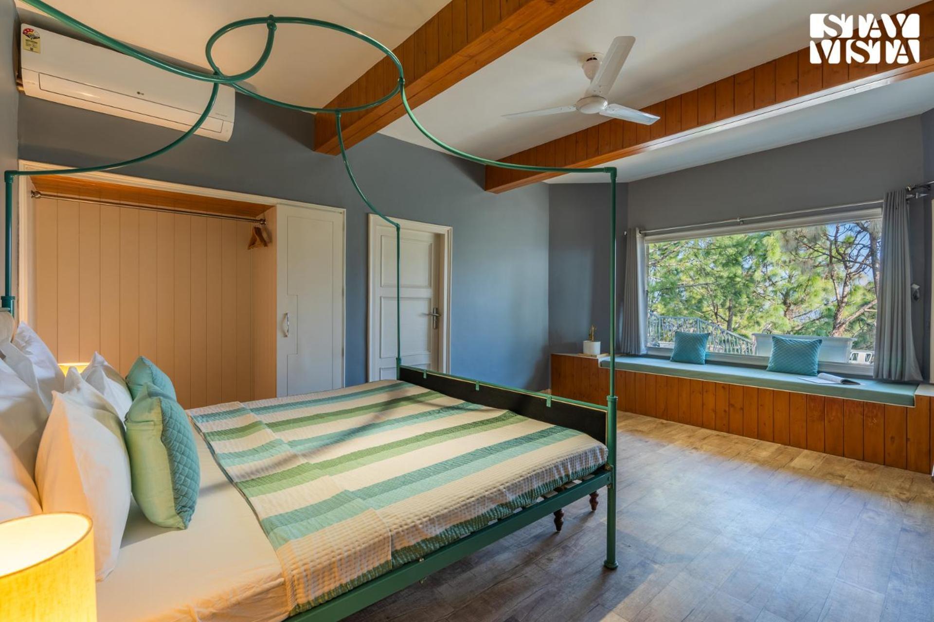 Stayvista At Serene With Outdoor Bonfire Barog Exterior photo